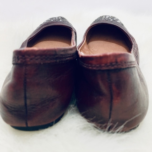 LUCKY BRAND | Secho Studded Leather Flat Cordovan - Picture 9 of 12